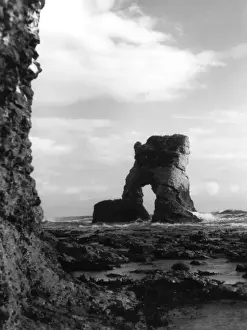 Ancient England Landmarks Prints: The Arch Rock