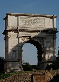 Arch of Titus. Rome. Italy Arch of Titus. Rome. Italy