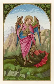 Christian Iconography Art Prints: Archangel Michael