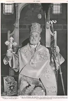 Royal Wedding Ceremony Prints: Archbishop Germanus