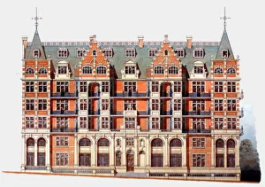 Architects proposed front elevation, IMechE HQ Architects proposed front elevation, IMechE HQ