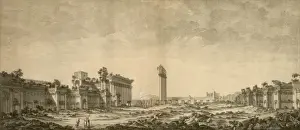 Abandoned Architecture Prints: Architectural ruins