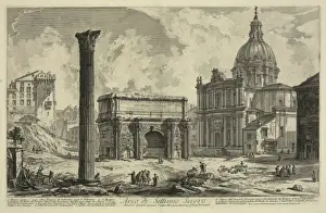 Arch Of Septimius Severus Prints: Arco di Settimio Severo