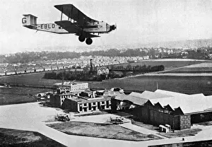 Croydon Airport History Prints: Argosy over Croydon