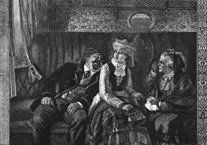 Argument Against the Channel Tunnel Print, 1882