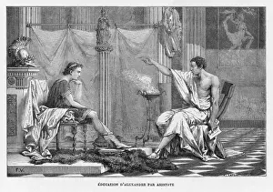 Famous Philosophers Of Greece Prints: ARISTOTLE