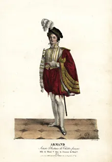 Armand as Henri V in La Jeunesse de Henri V Armand as Henri V in La Jeunesse de Henri V