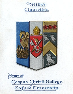 The arms of Corpus Christi College, Oxford University The arms of Corpus Christi College, Oxford University