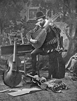 French Musician History Prints: Arnold Dolmetsch