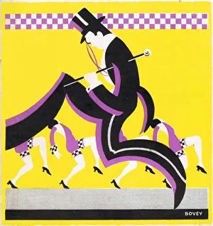 Art deco cover for Theatre World, March 1926 Art deco cover for Theatre World, March 1926