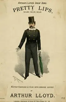 Top Hat Illustration Prints: Arthur Lloyd / Pretty Lips
