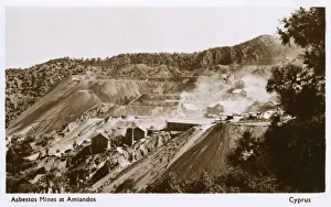 The Asbestos Mines at Pano Amiantos, Cyprus The Asbestos Mines at Pano Amiantos, Cyprus