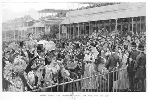 Historical Horse Racing Photos Prints: ASCOT 1895