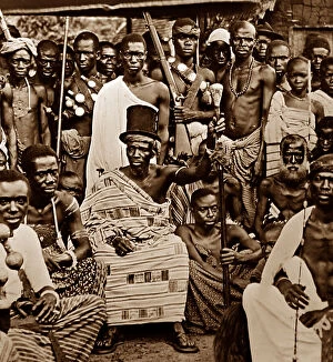 Related Images Collection: Ashanti Chief, Ghana, Africa