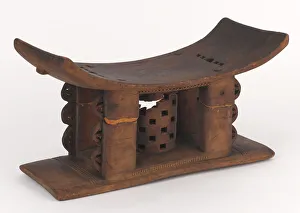 Ashanti stool taken from the Palace of King Prempei Ashanti stool taken from the Palace of King Prempei