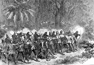The Ashanti War (1873-74) The 42nd Highlanders in the front The Ashanti War (1873-74) The 42nd Highlanders in the front