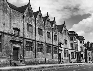 Ashbourne Grammar School Print 1585