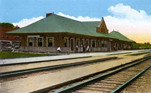 Ashtabula, Ohio, New York Central Railroad Freight Depot Ashtabula, Ohio, New York Central Railroad Freight Depot