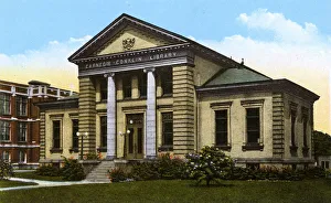 Ashtabula, Ohio, USA - Carnegie Conklin Library Ashtabula, Ohio, USA - Carnegie Conklin Library