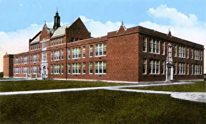 Ashtabula, Ohio, USA - West End Junior High School Ashtabula, Ohio, USA - West End Junior High School