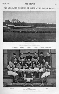 Association Challenge Cup match at the Crystal Palace 1895 Association Challenge Cup match at the Crystal Palace 1895