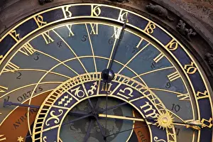 Prague Astronomical Clock Prints: Astronomical Clock in Prague
