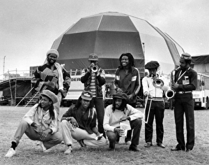 Aswad reggae band at Penwith, Cornwall Aswad reggae band at Penwith, Cornwall