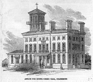 Asylum for idiots, Essex Hall, Colchester Asylum for idiots, Essex Hall, Colchester