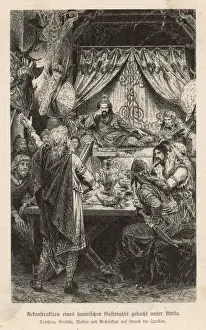 Attila The Hun Prints: Attila Feasts