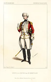 Auguste Berger as Hector in Un Enfantillage, 1844 Auguste Berger as Hector in Un Enfantillage, 1844
