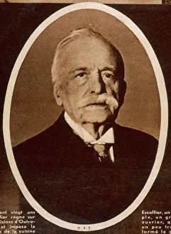 French Cuisine History Prints: Auguste Escoffier