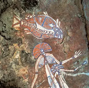 Nourlangie Rock Art Site Print: Australia
