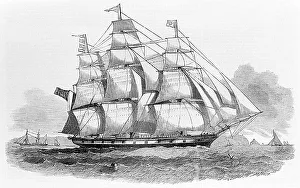Australian packet ship, the Ben Nevis Australian packet ship, the Ben Nevis