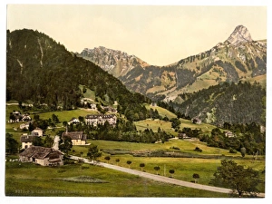 The Avants, with Dent de Jaman, Geneva Lake, Switzerland The Avants, with Dent de Jaman, Geneva Lake, Switzerland