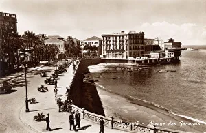 Avenue des Francais in Beirut (Beyrouth), Lebanon Avenue des Francais in Beirut (Beyrouth), Lebanon