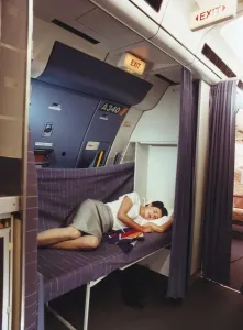 Airbus A340 Main Deck Cabin Crew Rest Option Print, 1991