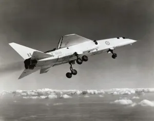 BAC TSR-2 Prototype in Flight Print 1964