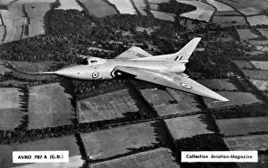 Vintage Jet Aircraft Prints: AVRO 707A