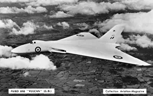 Vulcan Bomber Prints: Avro Vulcan Avro 698 Vulcan Print circa 1950