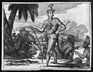 Native American Tribes Prints: Aztec Natives