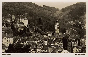 Baden-Baden, Germany - New Castle (Neues Schloss) Baden-Baden, Germany - New Castle (Neues Schloss)