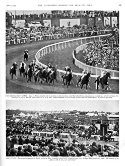 Bahram wins the Epsom Derby, 1935 Bahram wins the Epsom Derby, 1935