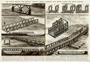 Bailey Bridge and Rhine victory by G. H. Davis Bailey Bridge and Rhine victory by G. H. Davis