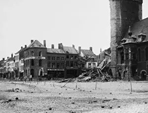 World War One Destruction Prints: Bailleul 1918