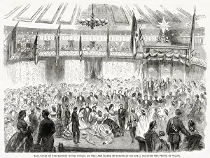 Ball given at the Mansion House, Dublin, by the Lord Mayor Ball given at the Mansion House, Dublin, by the Lord Mayor