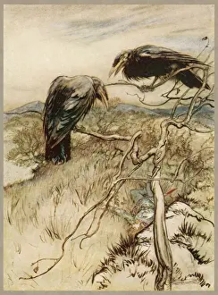 Mary Evans Prints Online: The Twa Corbies Print