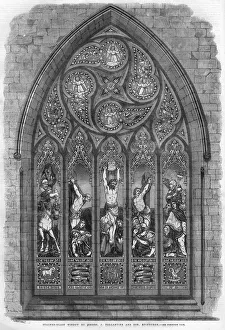 Ballantine stained glass window, 1862 Ballantine stained glass window, 1862