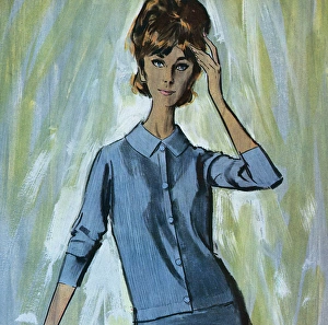 Ballantyne golfer sweater - sixties woman Ballantyne golfer sweater - sixties woman