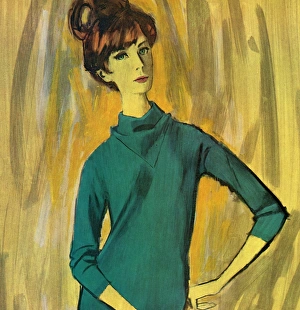 Ballantyne sweater and skirt - sixties woman Ballantyne sweater and skirt - sixties woman