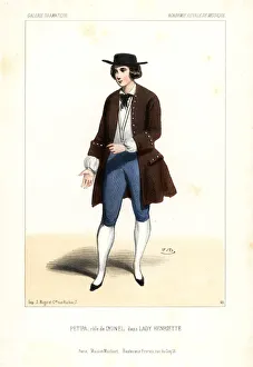 Ballet dancer Lucien Petipa as Lyonel in Lady Ballet dancer Lucien Petipa as Lyonel in Lady